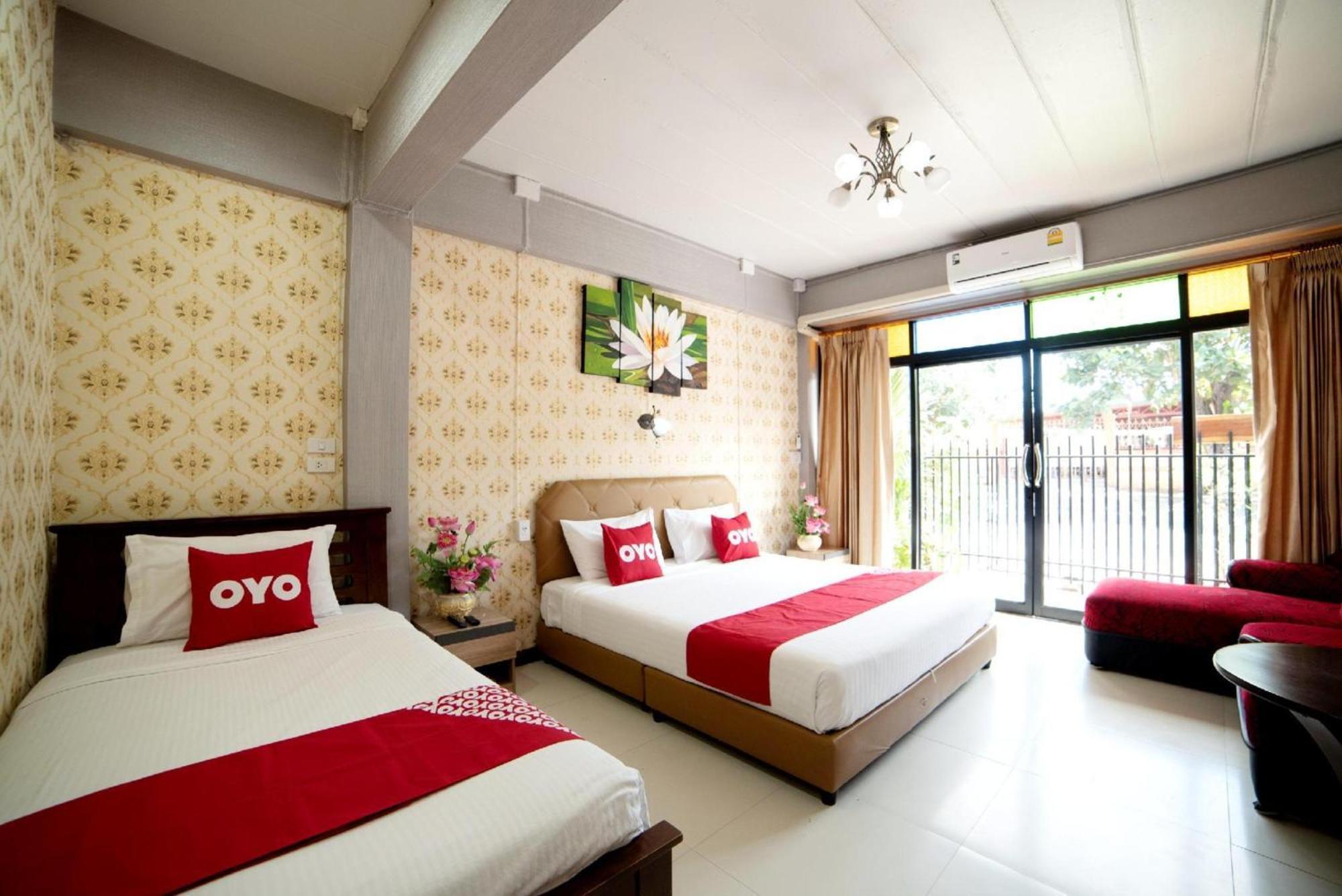 OYO 465 Krung Kao Traveller Lodge Phra Nakhon Si Ayutthaya Exterior foto